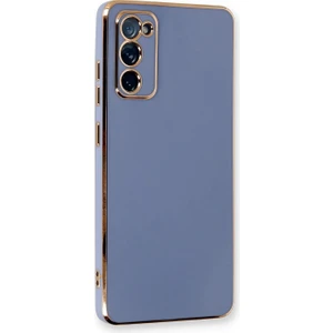 Samsung Galaxy S20 Fe Kılıf Olive Plated Lavanta Grisi