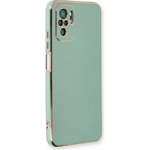 Xiaomi Redmi Note 10 Kılıf Olive Plated Yeşil