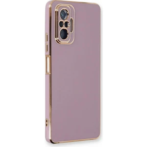 Xiaomi Redmi Note 10 Pro Max Kılıf Olive Plated Lila