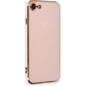 Apple iPhone Se 2020 Kılıf Olive Plated Pembe