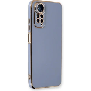 Xiaomi Redmi Note 11S Kılıf Olive Plated Lavanta Grisi