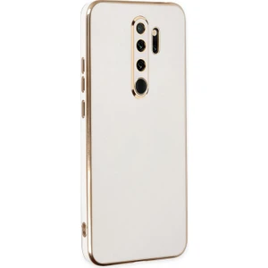 Xiaomi Redmi Note 8 Pro Kılıf Olive Plated Beyaz