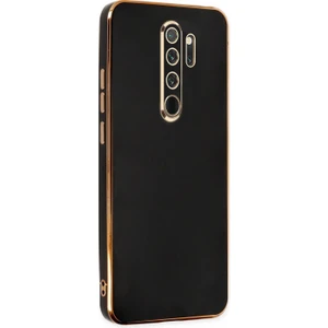 Xiaomi Redmi Note 8 Pro Kılıf Olive Plated Siyah