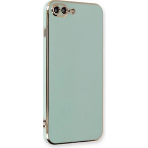 Apple iPhone 8 Plus Kılıf Olive Plated Yeşil
