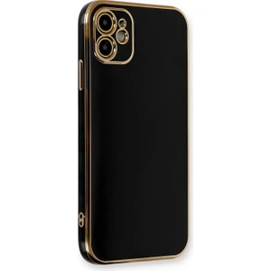 Apple iPhone 11 Kılıf Olive Plated Siyah