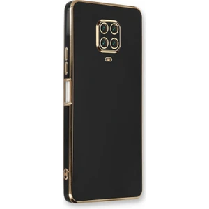 Xiaomi Redmi Note 9 Pro Kılıf Olive Plated Siyah