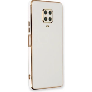 Xiaomi Redmi Note 9 Pro Kılıf Olive Plated Beyaz
