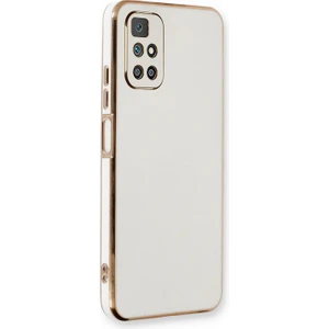 Xiaomi Redmi Note 11 4g Kılıf Olive Plated Beyaz