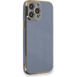 Apple iPhone 13 Pro Kılıf Olive Plated Lavanta Grisi