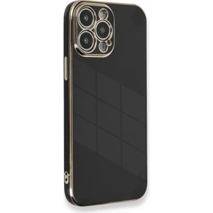 Apple iPhone 12 Pro Max Kılıf Olive Plated Siyah
