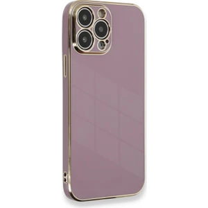 Apple iPhone 12 Pro Max Kılıf Olive Plated Lila