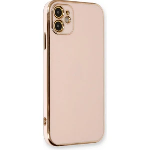 Apple iPhone 11 Kılıf Olive Plated Pembe