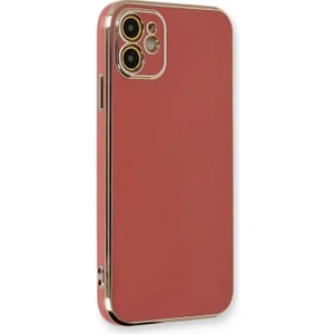Apple iPhone 11 Kılıf Olive Plated Kırmızı