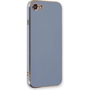 Apple iPhone Se 2020 Kılıf Olive Plated Lavanta Grisi