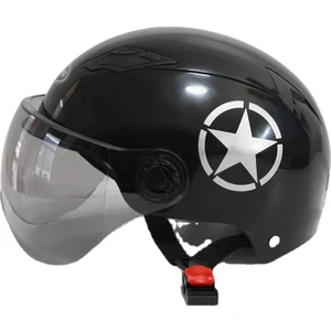 Romantik Balon Yarım Kask Motosiklet Kask (Yurt Dışından)