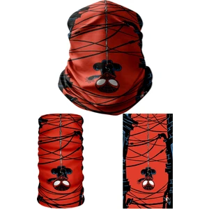 Extreme Mini Örümcek Adam Desenli Boyunluk Bandana