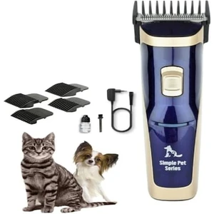 Cut-650 Turbo Kedi Köpek Tıraş Seti Pet Evcil Hayvan Tüy Kesme Traş Tıraş Makinesi