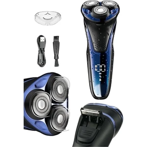 V-306 Aqua Deep Blue Touch Islak & Kuru Şarjlı Ipx7 Su Geçirmez Tıraş Makinesi Günlük Sıfır Tıraş