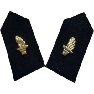 Kara Kuvvetleri Siyah Renk Astsubay Personel Harici Yaka Spolet