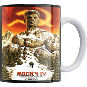 Rocky Balboa Ivan Drago Çift Taraflı Baskılı Porselen Kupa