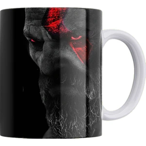 God Of War Çift Taraflı Baskılı Porselen Kupa