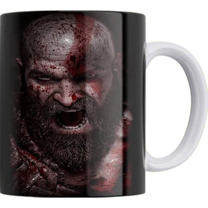 God Of War Çift Taraflı Baskılı Porselen Kupa