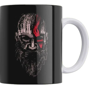 God Of War Çift Taraflı Baskılı Porselen Kupa