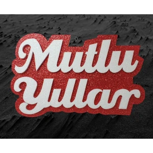 Çıtı Pıtı Store Strafor Gölgeli Mutlu Yıllar