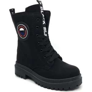 Kız Çocuk Fermuarlı Kışlık Rahat Günlük Içi Yünlü Bot 31-35