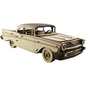3D Sergi 3D Ahşap Puzzle C. Bel Air 1957 Maketi 170 Parça