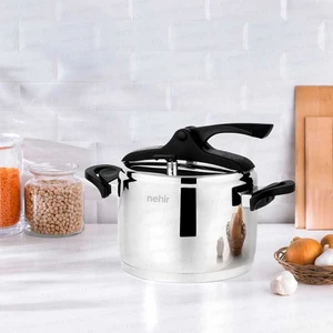 Silver Trend 8 Litre Klasik Düdüklü Tencere Siyah