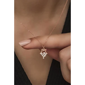 925 Ayar Gümüş Minik Parlayan Yıldız Kolye