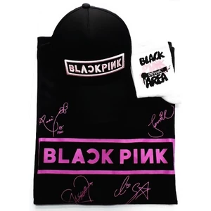 Black Pink Unisex T-Shirt Şapka Çorap Kombin
