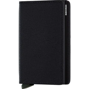 Slimwallet Crisple Black, N/a - %100 Orjinal Avrupa Derisi Ince Cüzdan
