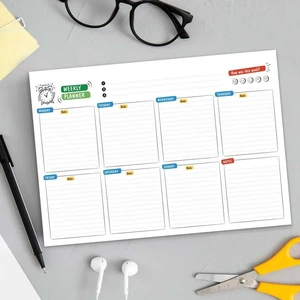 Mod Haftalık Planlama Not Defteri Mode Weekly Planner Notebook