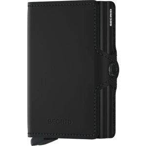 Twinwallet Matte Black, N/a - %100 Orjinal Avrupa Derisi Ikiz Cüzdan