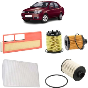 Fiat Albea 4lü Filtre Bakım Seti 1.3 Jtd Multijet 16V 2002-2012 KİT1506B