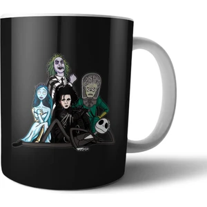Tim Burton Karakterleri Beetlejuice - Scissorhands Kupa Bardak Model 1