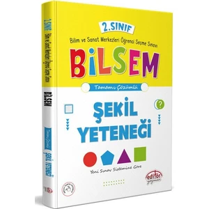 Editör Yayınları 2. Sınıf Bilsem Tamamı Çözümlü Şekil Yeteneği