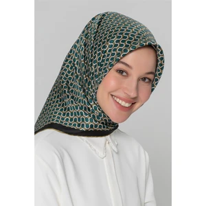 Özel Nostalji Serisi Twill Ipek Eşarp Modelleri 8401D-82