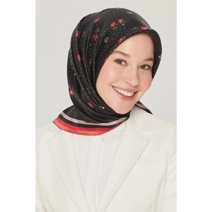 Özel Nostalji Serisi Twill Ipek Eşarp Modelleri 8502D-09