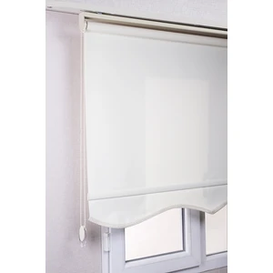 Bizden Perde Etekli Ekru Mat Polyester Kaliteli Güneşlik Stor Perde