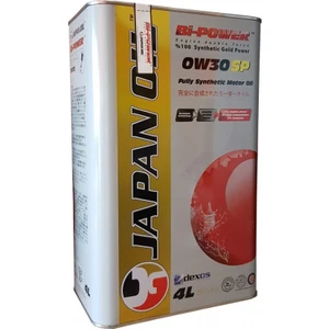 Japan Oil Bi-Power Tam Sentetik 0W-30 4 Litre  (Üretim Yılı :2022)