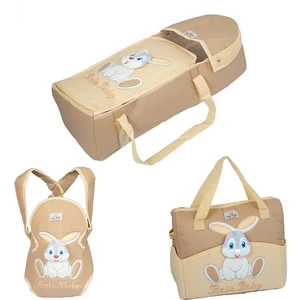 Minik Life Bebek Bakım Çantası&portbebe ve Kanguru 3 Lü Taşıma Seti