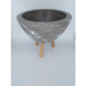 Utav Saksı Ayaklı Beton Saksı