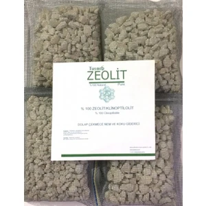 Zeolit Dolap Çekmece Nem ve Koku Alıcı 4X100=400GR