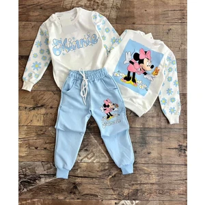 Yaren Kids Kız Çocuk Minnie Alt Üst 2'li Eşofman Takım