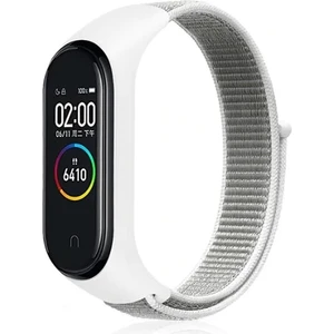 Xiaomi Mi Band 4 / 5 / 6 Hasır Kumaş Örgü Spor Kordon Kayış
