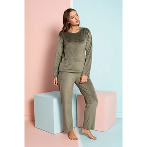 Kışlık Kadın Kadife Pijama Takımı - Süper Soft Serisi