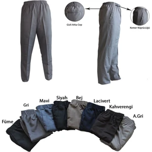 Şalvar Pantolon - Mevsimlik Kumaş - Gri Renk - 3 Numara